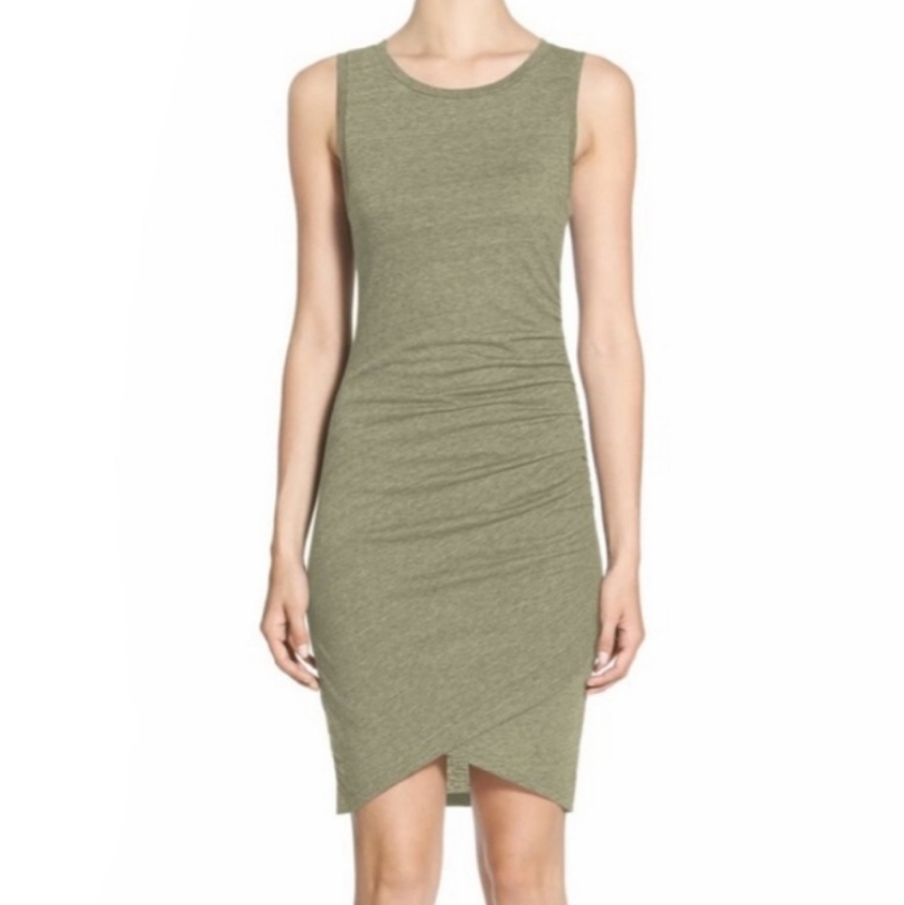 Leith Ruched Tank Dress